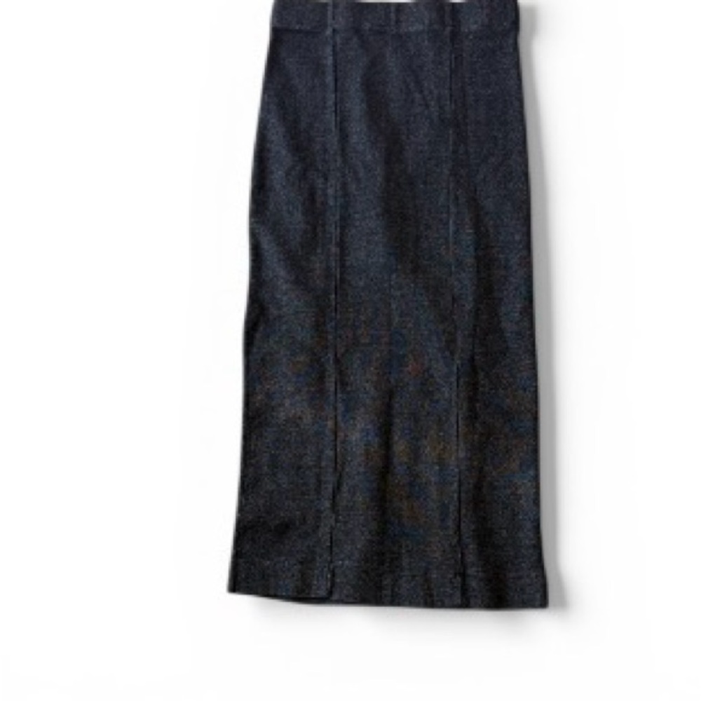 AG Adriano Goldschmidt size small Charcoal Black Knit Pencil Skirt - Picture 4 of 4